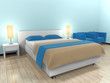 Bed Blue