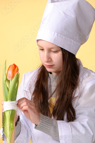 Preteen girl in nurse uniform266 Preteen girl in nurse uniform266