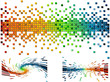 rainbow colored Pixels rainbow colored Pixels