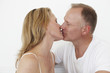 Couple kissing