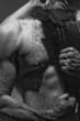 Sexy man in the shower