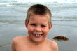 sourire au bord de mer