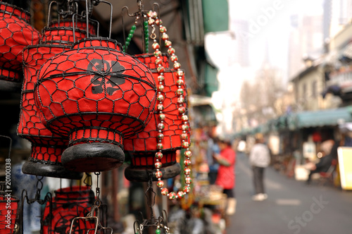 Marché des antiquités à Dongtai Lu, Shanghai - Chine