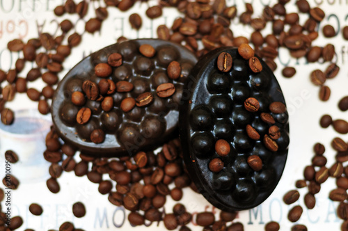 Photo: handmade coffee soap handmade coffee soap