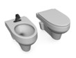 toilet + bidet