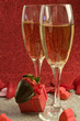 Chocolate strawberry and Champagne