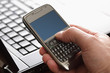 Foto: Using a smart phone Using a smart phone
