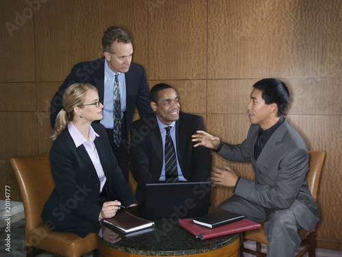 Photo: Businesspeople Meeting Businesspeople Meeting
