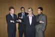 Businesswoman Amongst Businessmen