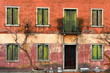 Façade d'une maison italienne