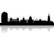 potsdam city skyline vector with landmarks potsdam city skyline vector with landmarks