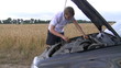 teenager and car.