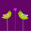 Birds couple.