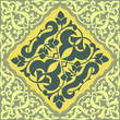 Arabesque Tile Blue and Yellow 2 Arabesque Tile Blue and Yellow 2