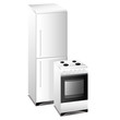 Oven. Fridge.