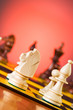 ����: Chess concept with pieces on the board � Elnur #20161316