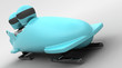 Illustration: two man bobsleigh two man bobsleigh