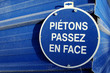 signalisation piétonne
