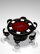 Pokerchip Pokertable - 3D Render