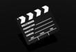 Filmklappe Hollywood - 3D Render