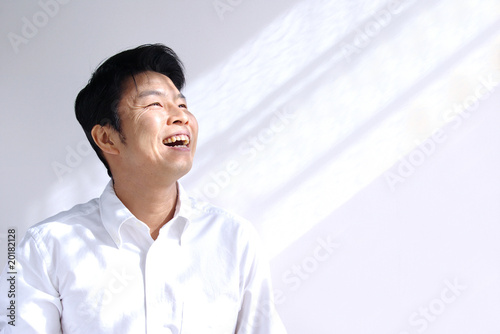 Photo: 笑顔の男性 笑顔の男性