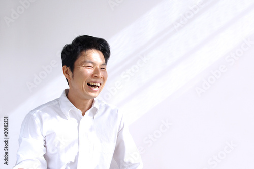 Photo: 笑顔の男性 笑顔の男性