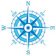 vector blue compass vector blue compass