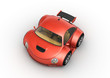 Red sport car (3d isolated micromachines series) Red sport car (3d isolated micromachines series)