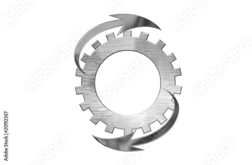 Rotation d'encrenage