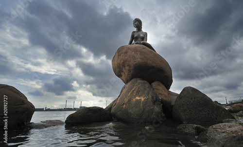 Statue of The Little Mermaid in Copenhagen Statue of The Little Mermaid in Copenhagen