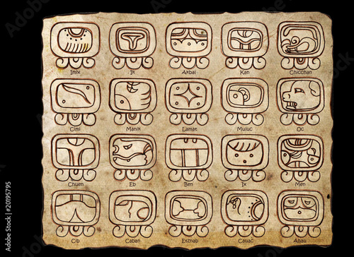 Mayan Calendar Symbols