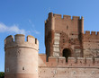 Fortified castle in Medina del Campo, Spain