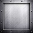metal frame background