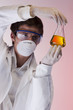 researcher in the laboratory