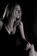 portrait of a beautiful blonde woman