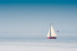 Ice sailing in the Netherlands