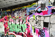 Graffiti on  wall