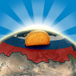 Russia moneybox