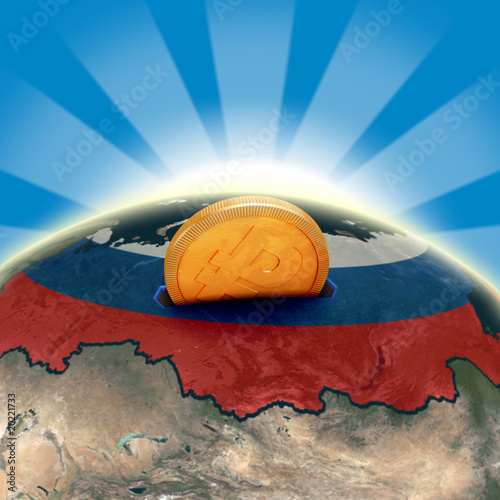 Illustration: Russia moneybox Russia moneybox