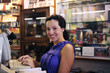 owner of a small business/ bookstore