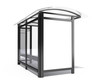 Bus stop billboard - 3d render