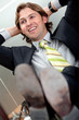 Relaxed business man