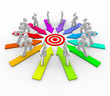 Many Competing for Same Goal - Target