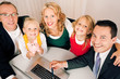 Familie und Berater Finanzen und Versicherung