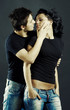 Young couple in love