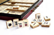 Boite de jeu de Mahjong ou jeu des quatre vents