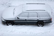 Foto: Auto im Schnee Auto im Schnee