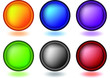 Boutons colorés
