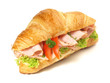 Croissant mit Schinken
