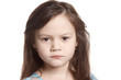 girl with a serious face